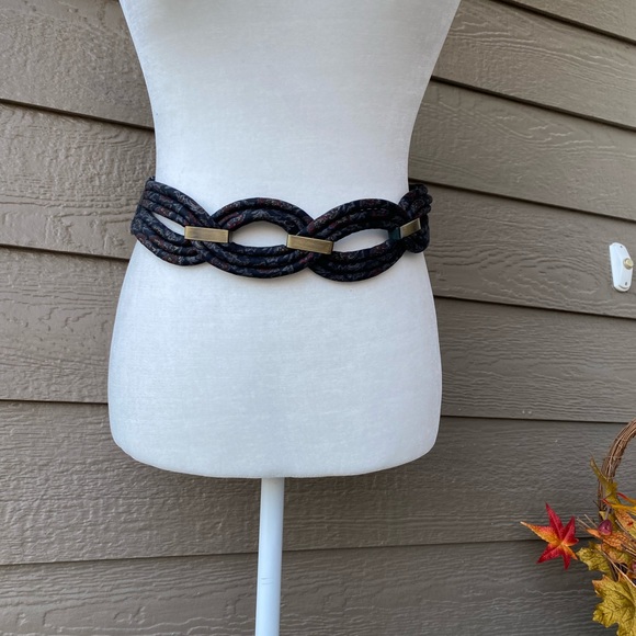 Vintage Ginnie Johansen Designs Dallas Women’s Boho Belt, Silk main image 11